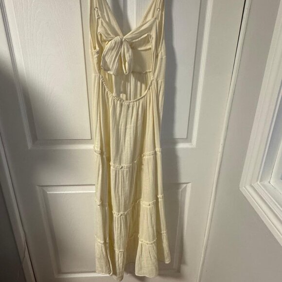 Long all cotton summer dress - Picture 3 of 5